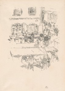 Markedspladsen, Vitre af James Abbott McNeill Whistler