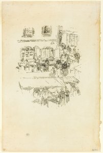Markedspladsen, Vitre af James McNeill Whistler