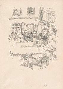 Markedspladsen, Vitre af James McNeill Whistler