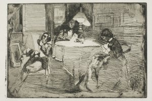 Musikrummet af James Abbott McNeill Whistler