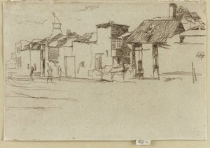 The Old Swan Brewery, Chelsea af James Abbott McNeill Whistler