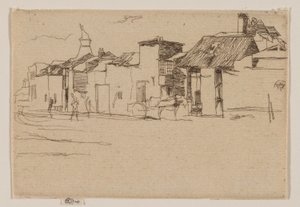The Old Swan Brewery, Chelsea af James Abbott McNeill Whistler