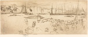 Penny Boat af James Abbott McNeill Whistler