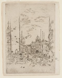 Piazzettaen af James Abbott McNeill Whistler