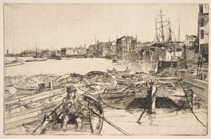 Dammen af James McNeill Whistler