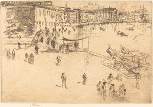 The Riva, No.II af James Abbott McNeill Whistler