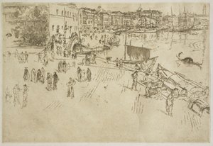 Riva, nr. 1 af James McNeill Whistler