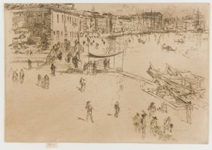 The Riva, nr. 2 af James Abbott McNeill Whistler