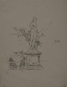Statuen, Luxembourg-haven af James Abbott McNeill Whistler