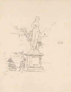 Statuen, Luxembourg-haven af James McNeill Whistler