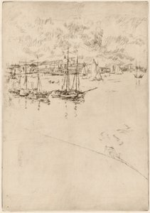 Dampbåden, Venedig af James Abbott McNeill Whistler