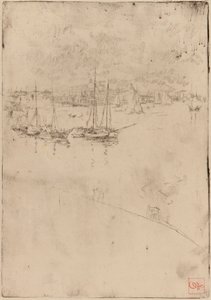 Dampbåden, Venedig af James Abbott McNeill Whistler