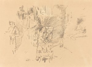 Den solrige smedje af James Abbott McNeill Whistler
