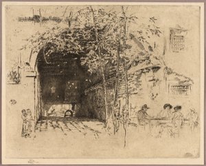 Færgen, nr. 2 af James Abbott McNeill Whistler