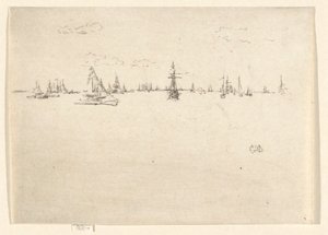 Tårnskibet, fra Jubilæumssættet af James Abbott McNeill Whistler