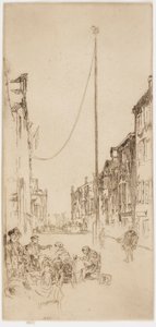 Den venetianske mast af James Abbott McNeill Whistler