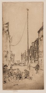 Den venetianske mast af James Abbott McNeill Whistler