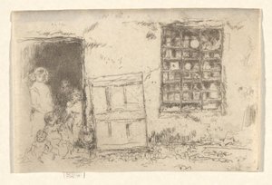 Landsbyens sødebutik af James Abbott McNeill Whistler