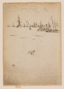 De besøgendes båd af James McNeill Whistler