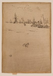 De besøgendes båd af James McNeill Whistler
