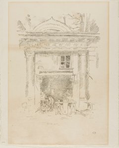 Hvidsmedene, Impasse des Carmélites af James McNeill Whistler