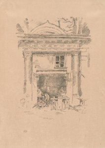 Hvidsmedene, Impasse des Carmélites af James Abbott McNeill Whistler