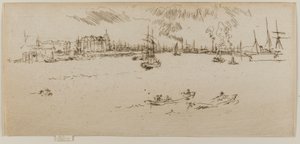 Tilbury af James Abbott McNeill Whistler