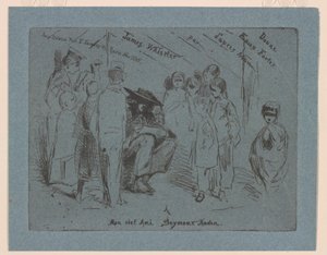 Titelside på "fransk sæt" af James Abbott McNeill Whistler