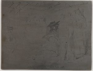 Titel på det franske sæt af James Abbott McNeill Whistler
