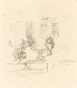 Trial Sketch: An Interiør af James Abbott McNeill Whistler
