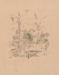 En-til-en i haven af James Abbott McNeill Whistler