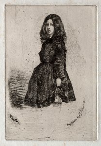 Tolv raderinger fra naturen:  Annie af James McNeill Whistler