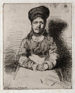 Tolv raderinger fra naturen:  La Rétameuse af James McNeill Whistler