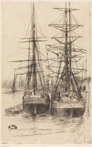To skibe af James McNeill Whistler