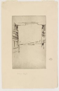 Under Old Battersea Bridge af James Abbott McNeill Whistler