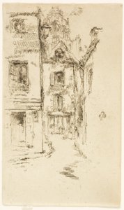 Under katedralen, Blois af James Abbott McNeill Whistler