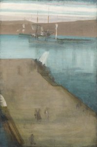 Valparaiso Havn af James McNeill Whistler