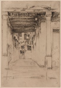 venetiansk domstol af James Abbott McNeill Whistler