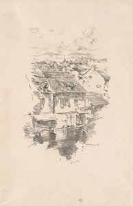 Vitré: Kanalen af James McNeill Whistler