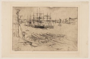 Wapping - Poolen af James Abbott McNeill Whistler