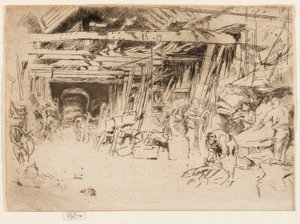 Wheelwright af James Abbott McNeill Whistler