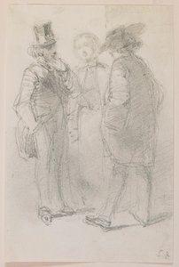 Whistler med venner af James Abbott McNeill Whistler