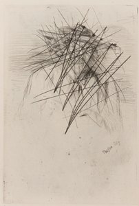 Whistler med hat af James Abbott McNeill Whistler