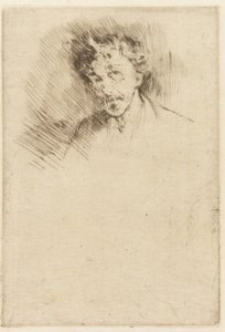 Whistler med White Lock af James Abbott McNeill Whistler