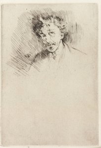 Whistler med White Lock af James Abbott McNeill Whistler