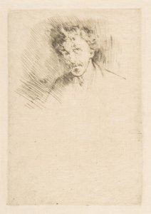 Whistler med den hvide hårlok af James McNeill Whistler