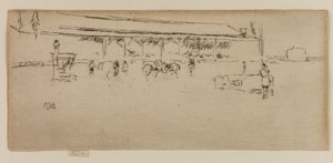 Vilde Vesten: indianere af James Abbott McNeill Whistler