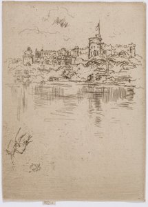 Windsor Castle af James Abbott McNeill Whistler
