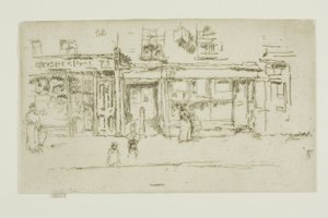 York Street, Westminster af James Abbott McNeill Whistler