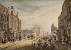 Udsigt mod Hanover Square Viser Holles Street, London